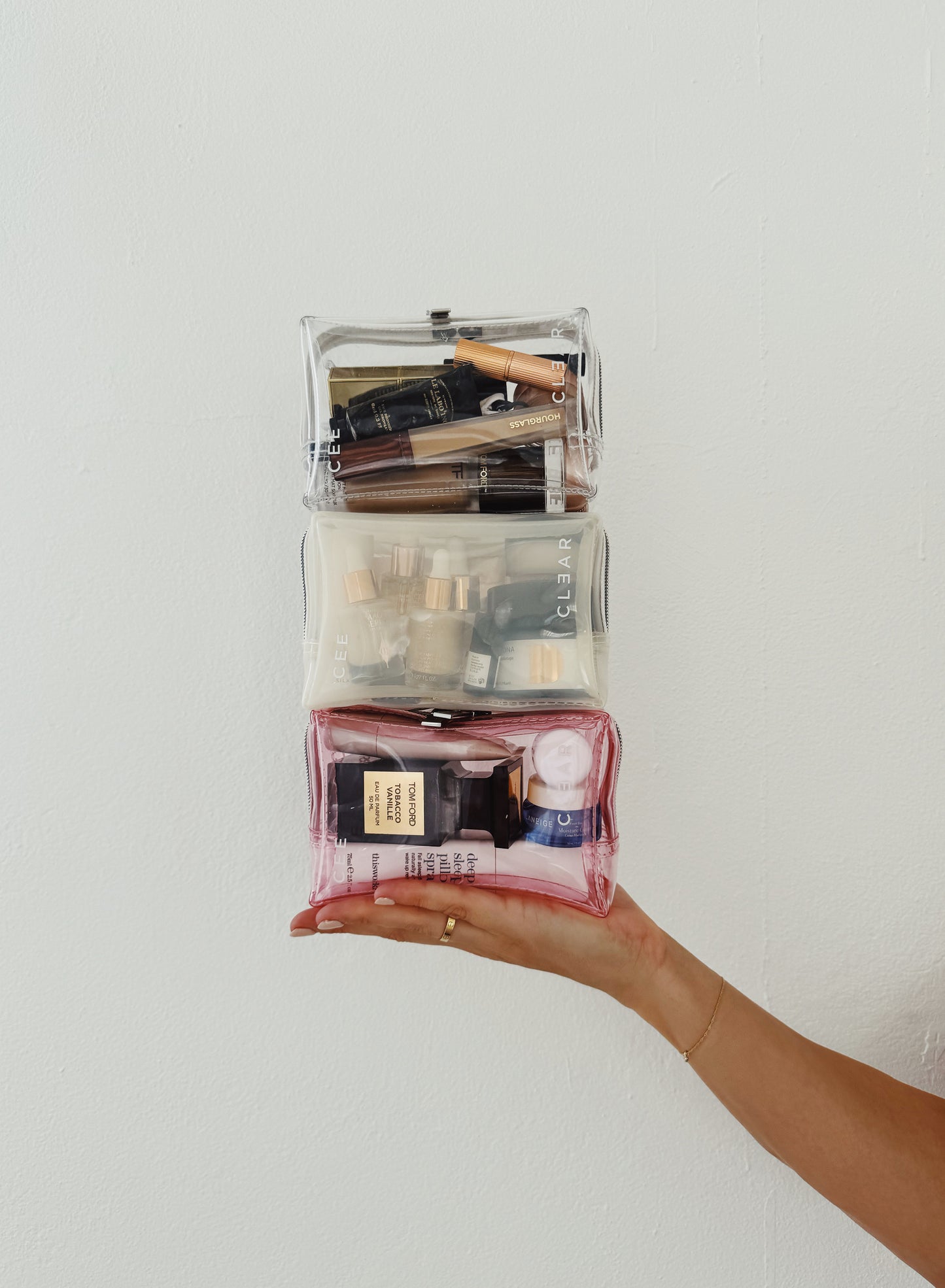 MINI COSMETIC CASE TRIO SET