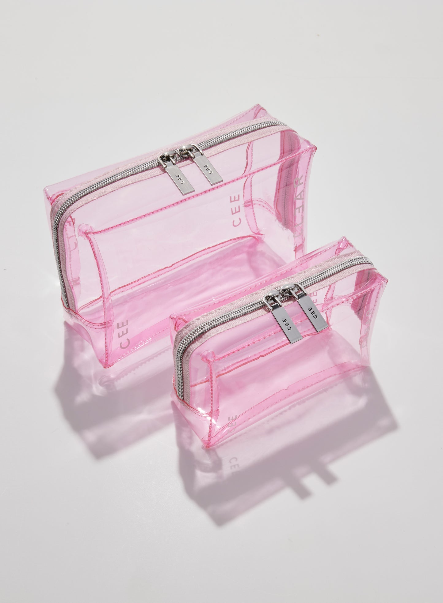 BLUSH SMALL + MINI COSMETIC CASE SET