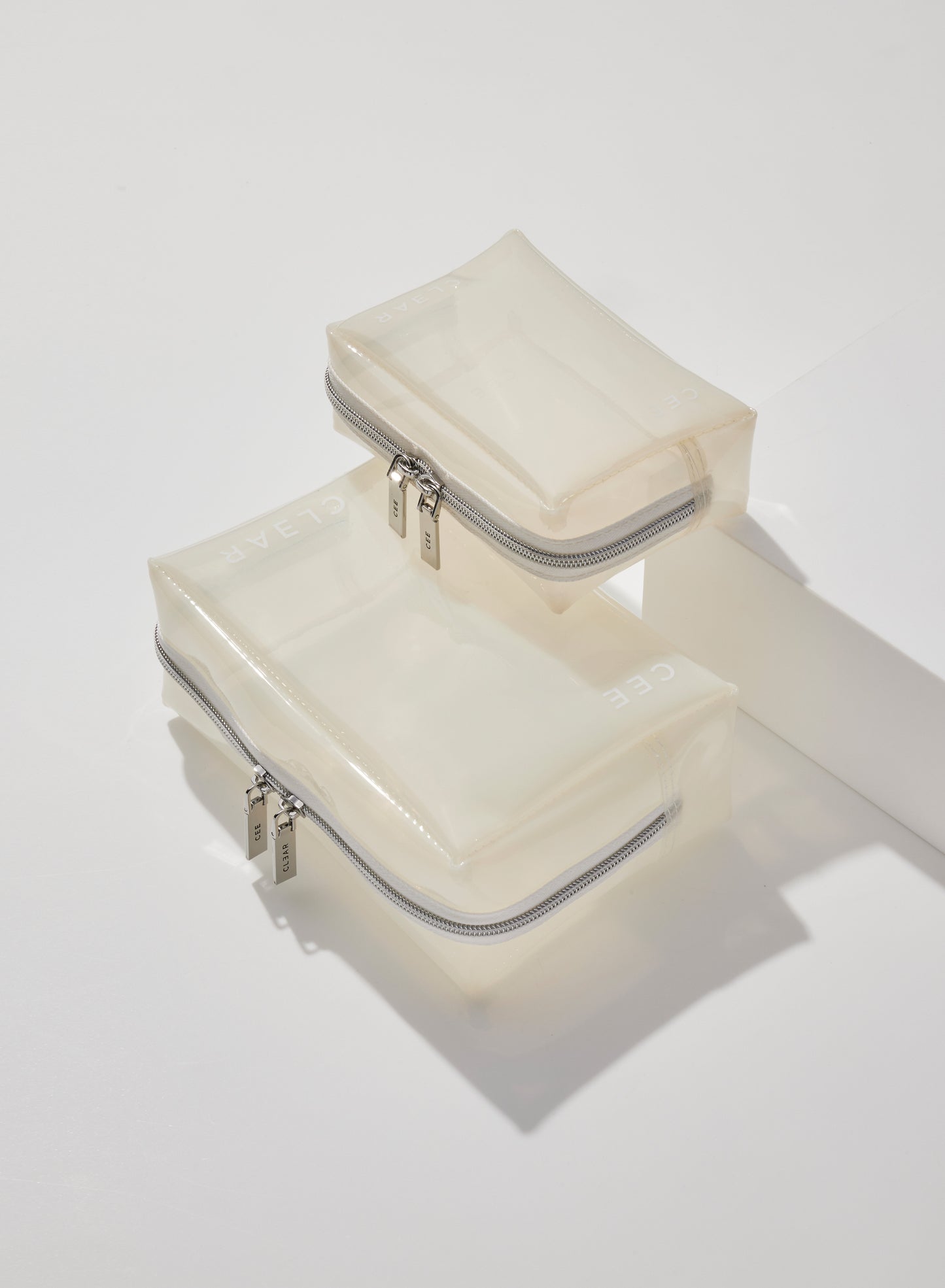 MILKY SMALL + MINI COSMETIC CASE SET
