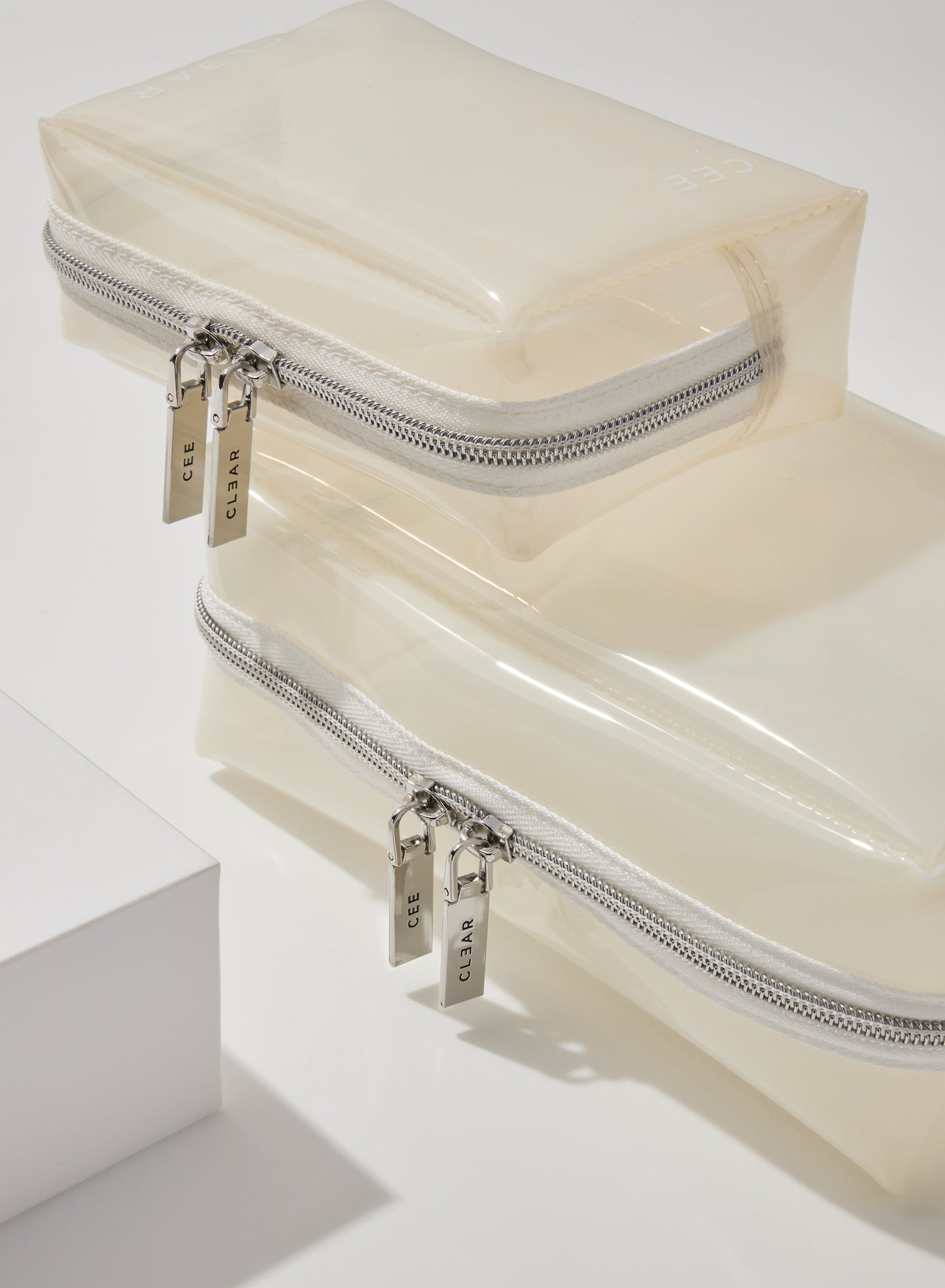 MILKY SMALL + MINI COSMETIC CASE SET