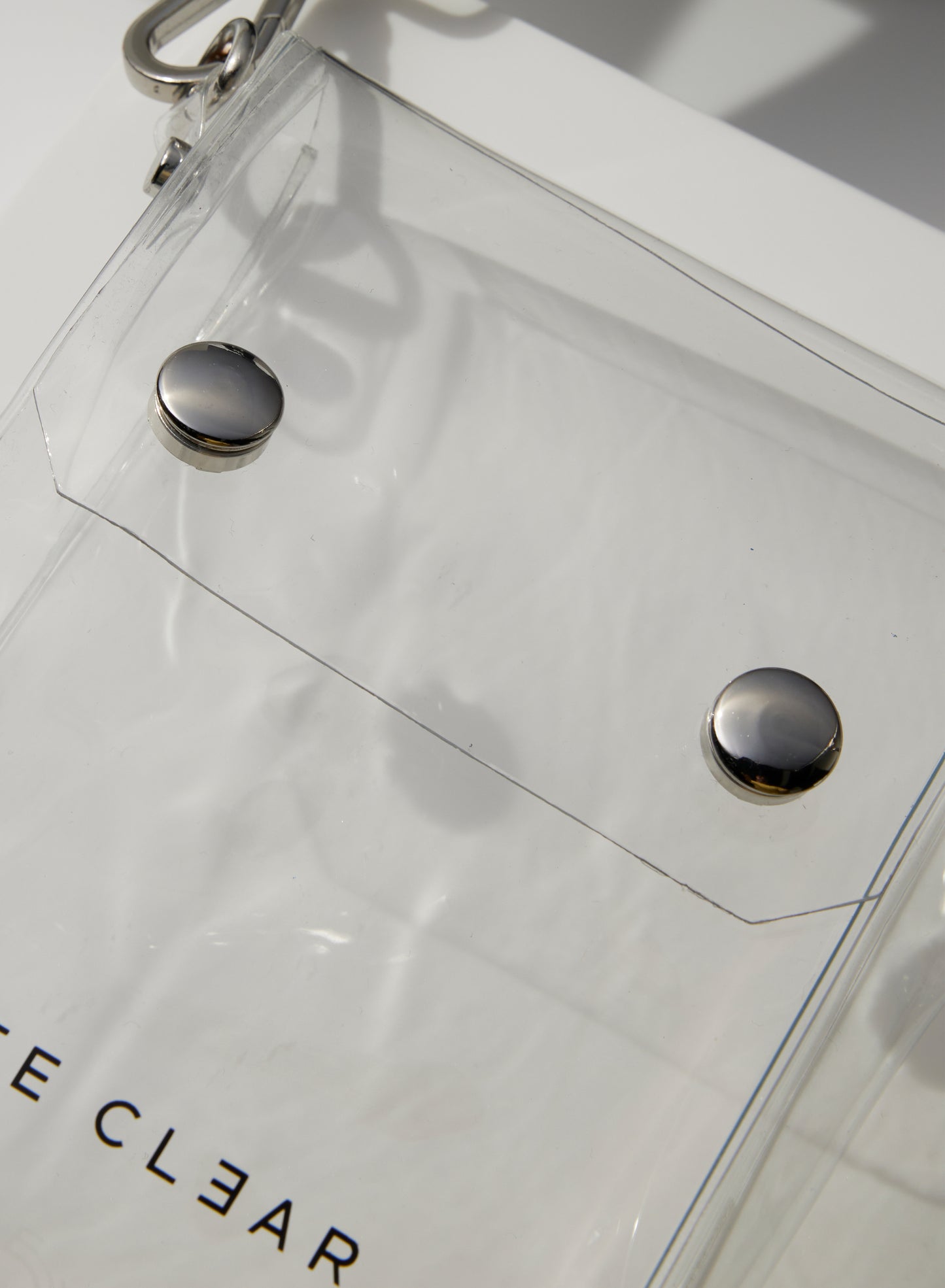 CLEAR CROSS BODY BAG