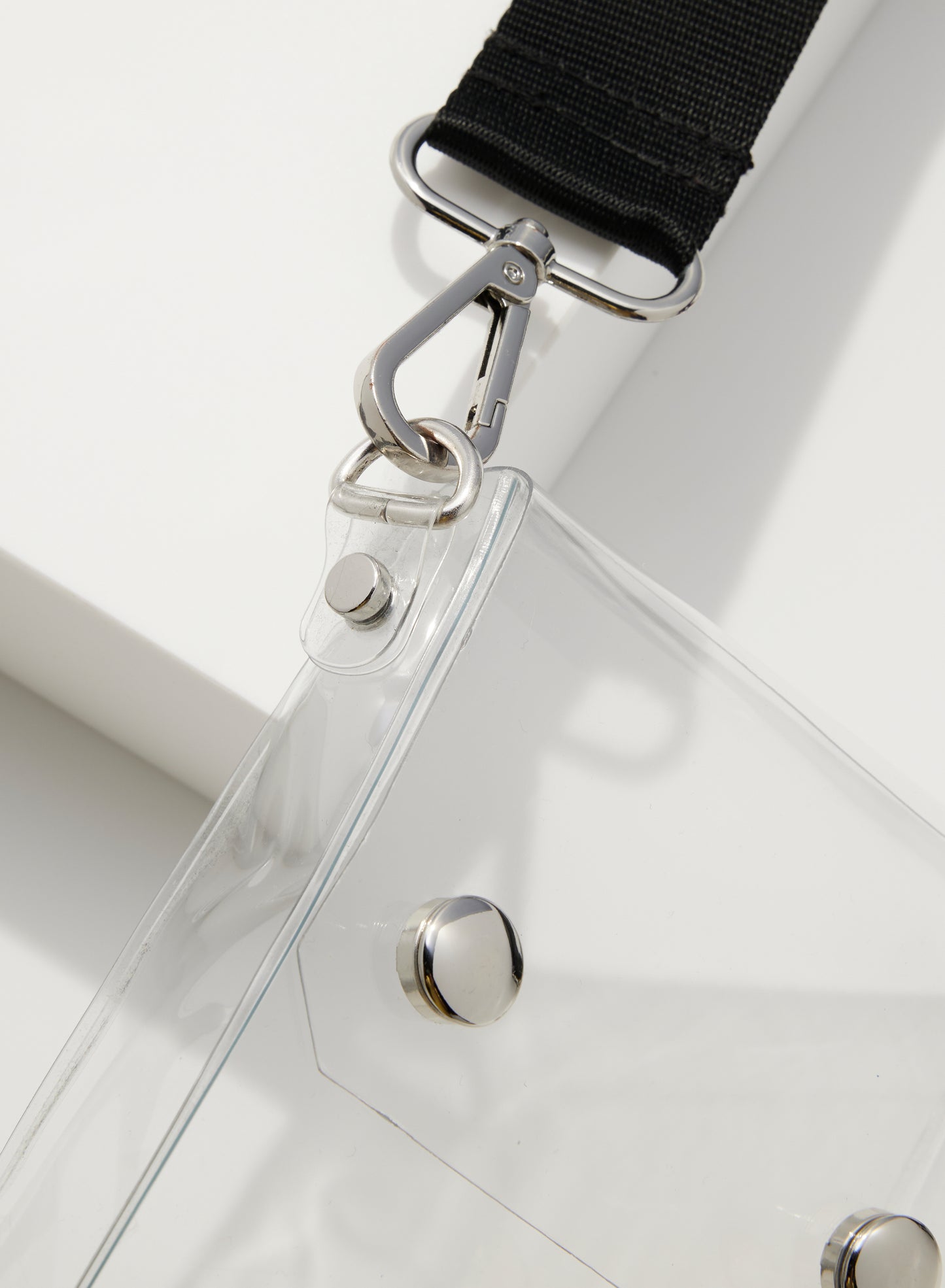 CLEAR CROSS BODY BAG