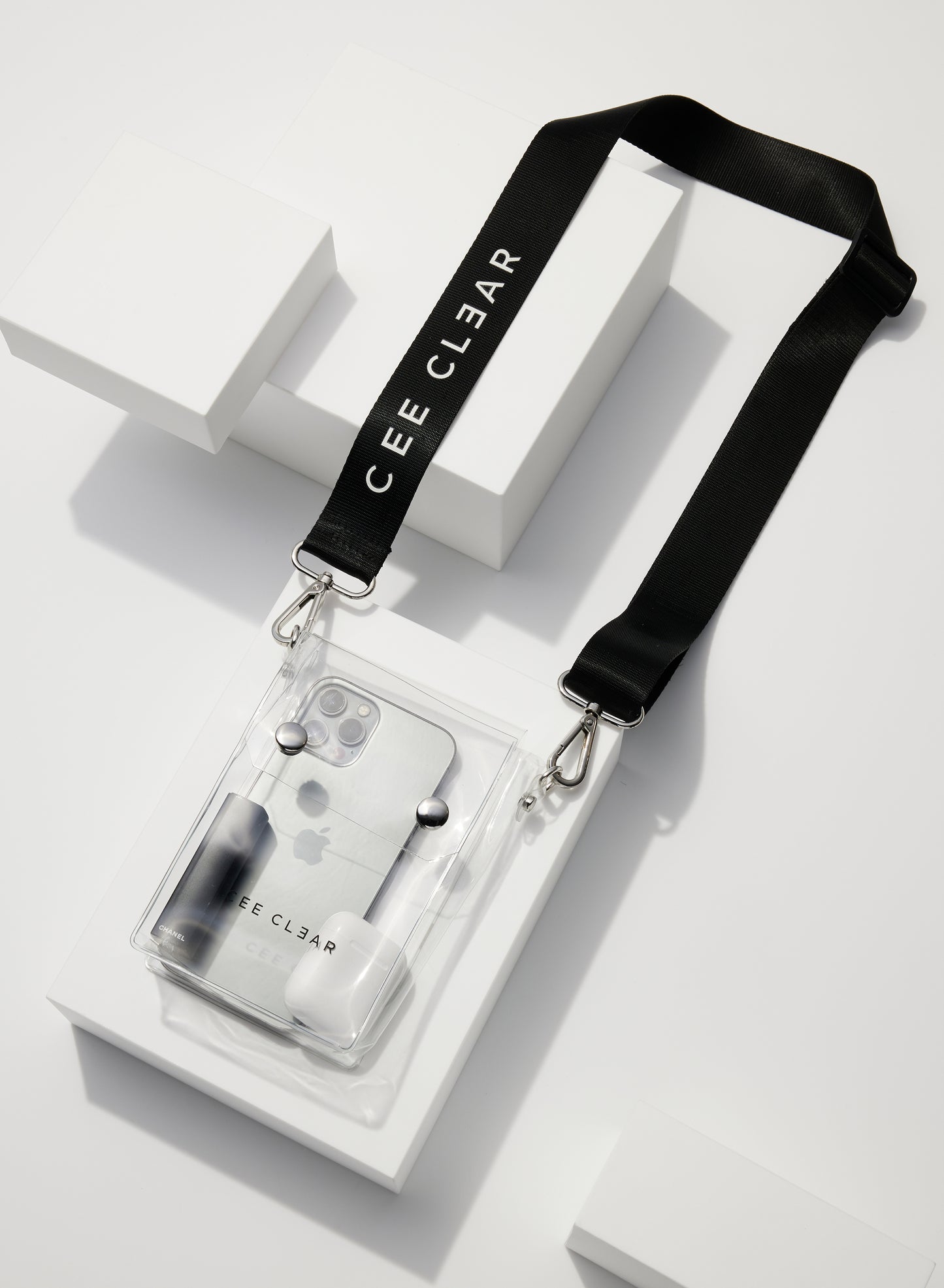 CLEAR CROSS BODY BAG